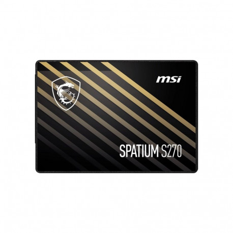 SSD - MSI SPATIUM S270 960GB SATA III 2.5" 3D NAND 500MB/s Read 450MB/s Write
