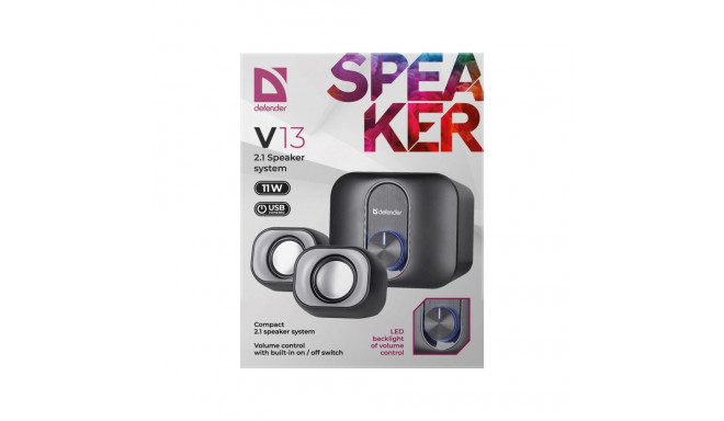 Speaker - Defender V13 2.1 11W USB