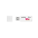 USB Flash Drive - Goodram UME3 32 GB USB Type-A 3.2 Gen 1 60 MB/s Read 20 MB/s Write White