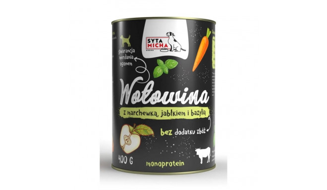 Wet Dog Food - Syta Micha Beef With Carrot