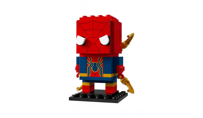 Building Toy - LEGO BRICKHEADZ 40670 Iron Spider-Man 91 Elements 80 mm Tall