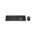 Keyboard and Mouse Set - Gembird KBS-ECLIPSE-M500 Wireless QWERTY USB Type-C Multicolour LED Backlig