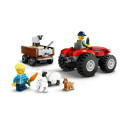 Construction Set - LEGO CITY Tractor with Trailer LEGO CITY 60461 Tractor with Trailer - Green