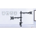 Monitor Arm - Gembird Ma-d2-03 Adjustable Desk Mounted Double Monitor