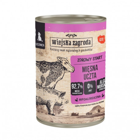Dog Food - Wiejska Zagroda Turkey with Lamb 800g
