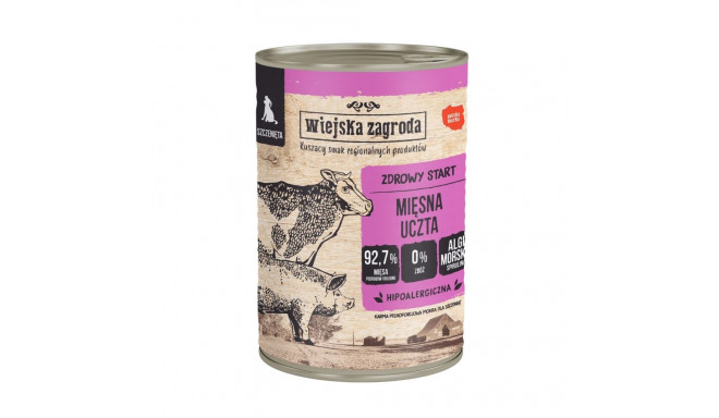 Dog Food - Wiejska Zagroda Turkey with Lamb 800g