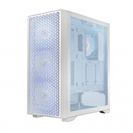 Computer Case - Logic DART PRO ARGB MIDI USB-C PC Case White