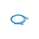 Network Cable - Lanberg PCU6-10CC-0200-B 2m Cat5e U/UTP 10-Pack Blue
