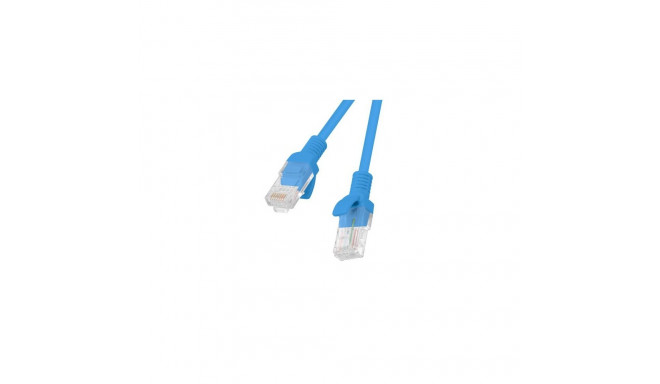 Network Cable - Lanberg Cat5e U/UTP Networking Cable 1 m RJ-45 Blue