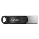 USB Flash Drive - SanDisk iXpand 64GB USB Type-A/Lightning Black/Silver