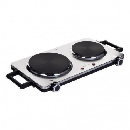 Countertop Cooktop - Clatronic Dkp 3668 E Stainless Steel 2 Zone Count
