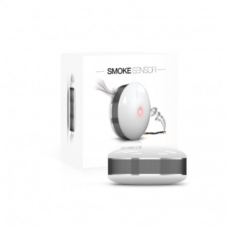 Smart Smoke Detector - Fibaro Fgsd-002 Wireless Optical Detector