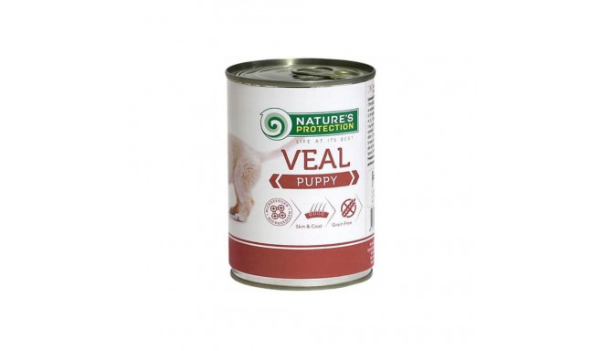 Wet Food - Nature's Protection Puppy Veal 400g Grain-Free