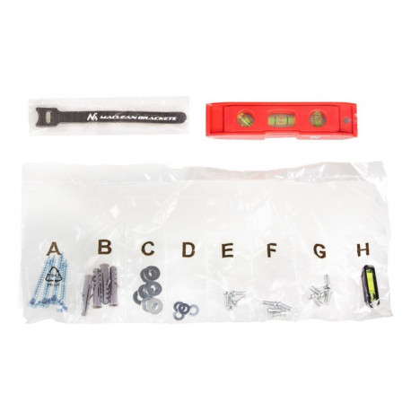 TV Mount - Maclean Mc-413 32"-80" Vesa 600x400 45kg Tilting Adjustable