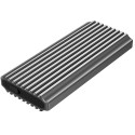 SSD Enclosure - Gembird EE2280-U3C-03 USB 3.1 RGB Aluminum Black