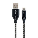 USB Cable - Gembird Cc-usb2b-amcm-2m Bw USB 2.0 A To C Black/white