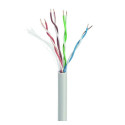 Network Cable - Gembird CAT5e UTP LAN Cable 100m Solid CCA Grey