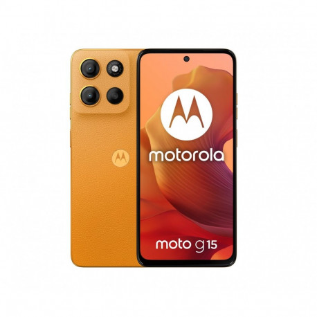 Mobile Phone - Motorola Moto G15, 6.72" Dual SIM, 8GB RAM, 128GB, 5200mAh, Orange