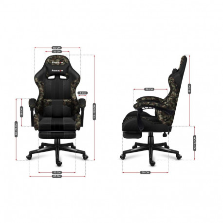 Gaming Chair - HUZARO FORCE 4.7 Camo HUZARO FORCE 4.7 Gaming Chair - Camo Mesh