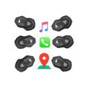 Motorcycle Intercom - Freedconn T-max S V4 Pro, Black