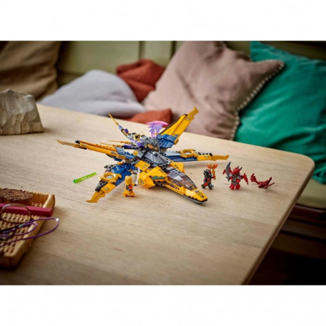 Construction Set - LEGO NINJAGO Ras and Arin's Super Storm Jet LEGO NINJAGO 71833 Ras and Arin's Sup