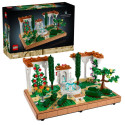 Construction Set - LEGO ICONS Fountain Garden 1302 Pieces LEGO ICONS 10359 Fountain Garden with Wate