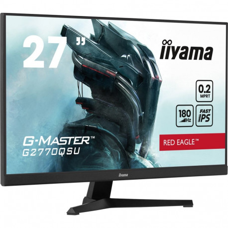 Monitor - iiyama G-MASTER G2770QSU-B6 27" 2560x1440 180Hz LED Black