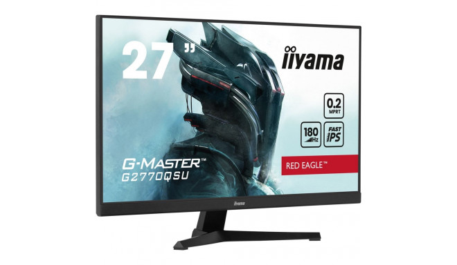 Monitor - iiyama G-MASTER G2770QSU-B6 27" 2560x1440 180Hz LED Black