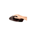 Mouse Pad - Fellowes Crystal Gel with Wrist Rest Black