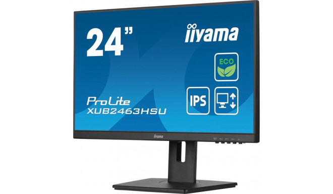 Computer Monitor - Iiyama Xub2463hsu-b1 24" Full Hd LED Black