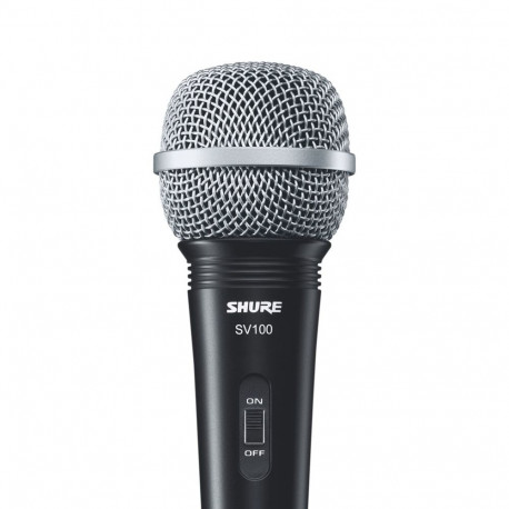 Dynamic Microphone - Shure SV100 Cardioid Black