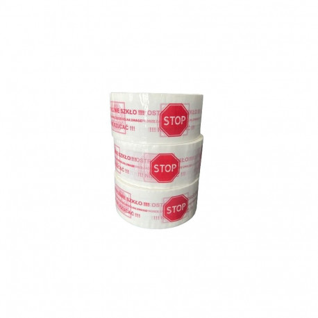 Tape - BSTech Careful Glass Adhesive 48mm x 100m White/Red
