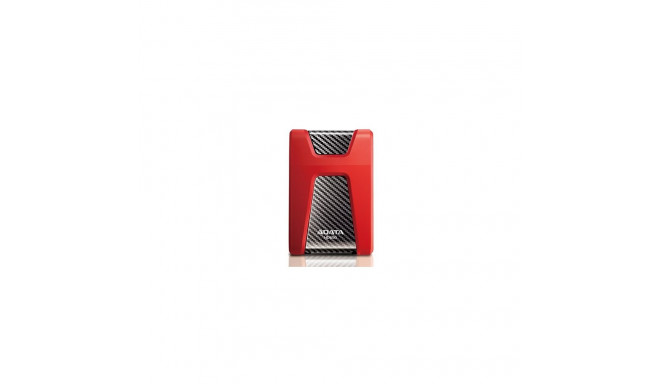 External Hard Drive - Adata Dashdrive Durable Hd650, Red