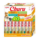 Cat Treats - Inaba Churu Variety Box 40 X 14g, Blue