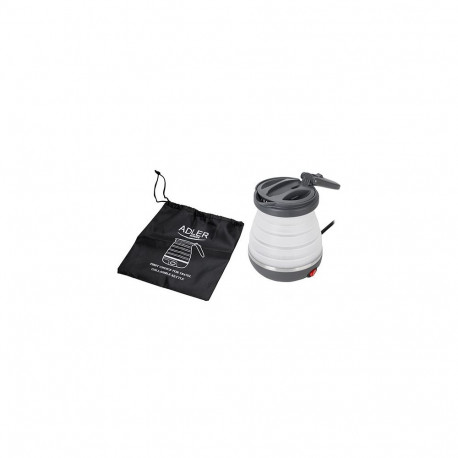 Electric Kettle - Adler AD 1279 0.6L 750W Black, White