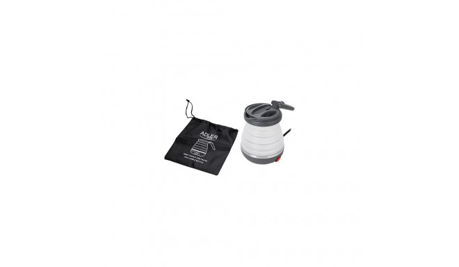 Electric Kettle - Adler AD 1279 0.6L 750W Black, White