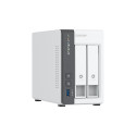Network Attached Storage - QNAP TS-216G NAS Tower White QNAP TS-216G NAS/Storage Server Tower Ethern