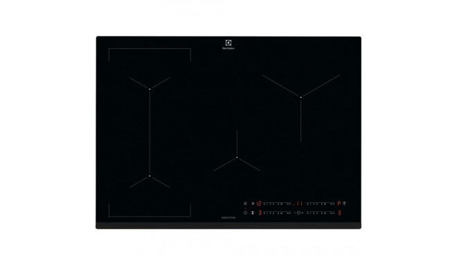 Induction Hob - Electrolux EIV734 Built-in 68 cm 4 Zone Black