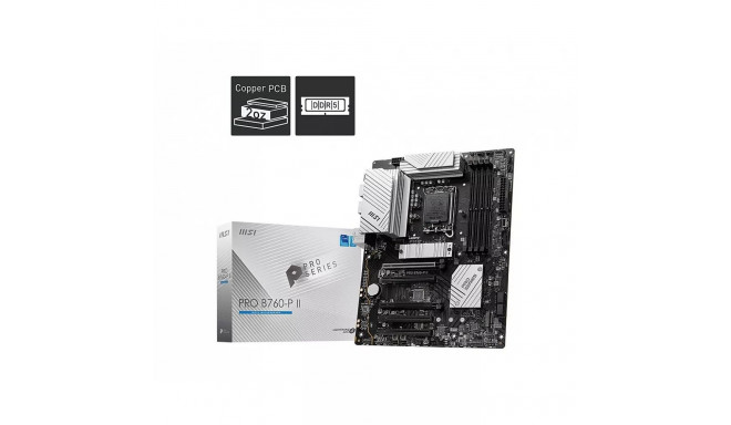 Motherboard - MSI PRO B760-P II Intel B760 LGA 1700 ATX