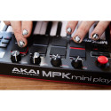 Keyboard Controller - Akai Mpk Mini Play Mk3 Midi USB Black/red