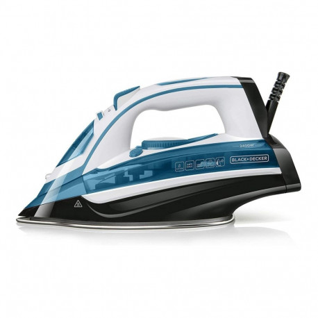 Steam Iron - Black+decker 2400w, White