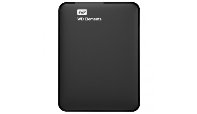 External Hard Drive - Western Digital Elements 4TB 2.5" USB 3.2 Gen 1 Black