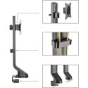 Monitor Desk Mount - Maclean Mc-853 8kg, Black