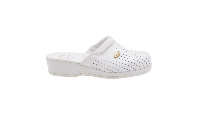 Clog Shoes - Scholl Backguard, White