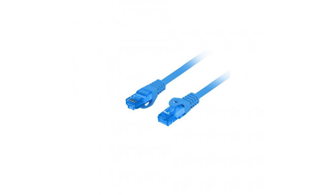 Network Cable - Lanberg S/FTP Cat.6A 1m Blue LSZH