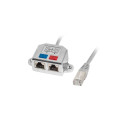 Network Adapter - Lanberg RJ45/2x RJ45 FTP Splitter AD-0026-S