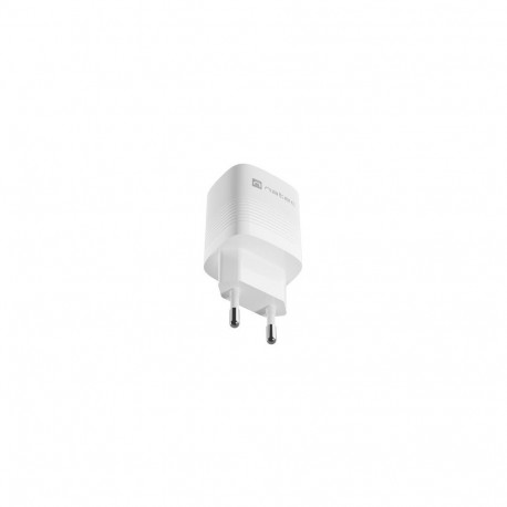 Charger - NATEC RIBERA GAN 30W USB-A + USB-C Fast Charger White