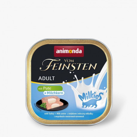Cat Food - ANIMONDA Vom Feinsten Turkey Milkies 100g ANIMONDA Vom Feinsten Adult Milkies Turkey & Mi