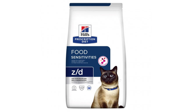 Dry Cat Food - Hill's Prescription Diet Sensitivities Z/d Feline, Gree
