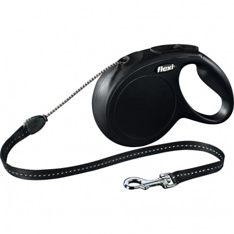 Leash - Flexi Classic 8m Black